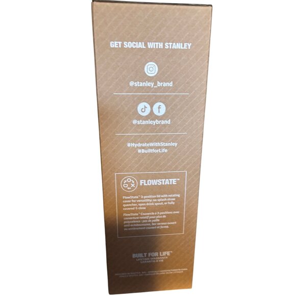 Stanley (Rose Red) 40 oz The Quencher H2.0 Flowstate Tumbler W/Box - NEW! - Picture 3 of 12